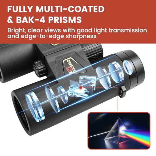 Binoculares ED 8x42 profesionales para adultos miniatura 4