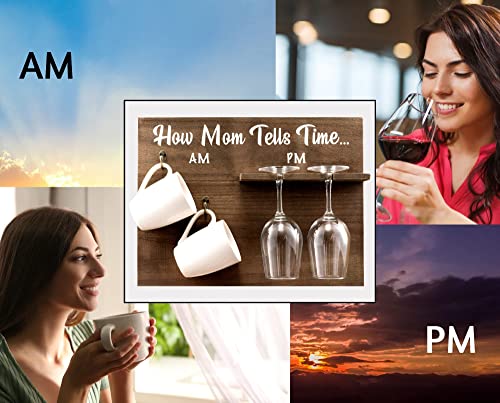 Christmas-Birthday-Gifts-for-Mom-Unique-Gift-for-women-Great-Gift-Idea-for-Moms-Sister-Wife-Aunt-Mother-in-law-Womans-Birthday-Presents-Includes-2-Glasses-and-2-Coffee-mugs