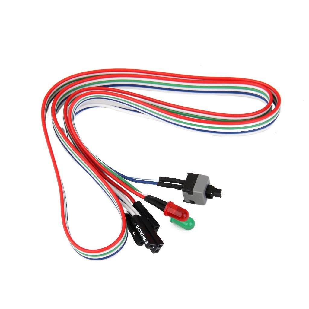 Cavo Di Prolunga Ponticello Scheda Madre ATX Integrato A 9 Pin Reset Interruttore SW Di Alimentazione HDD LED Per Scheda Madre MSI ASUS M6I MAXIMU 20 Cm - Foto 9