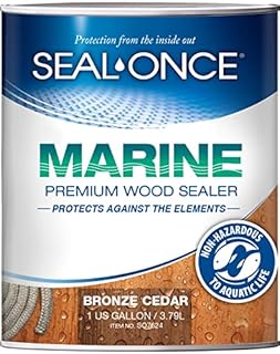 Seal Once Marine Ready Mix (Bronze Cedar) 1 Gallon