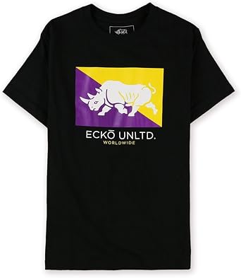Ecko Unltd. قميص رجالي من طراز Flag Rhino Graphic
