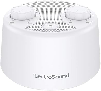 Adaptive Sound Technologies LectroSound White Noise Machine for Sleep and Relaxation