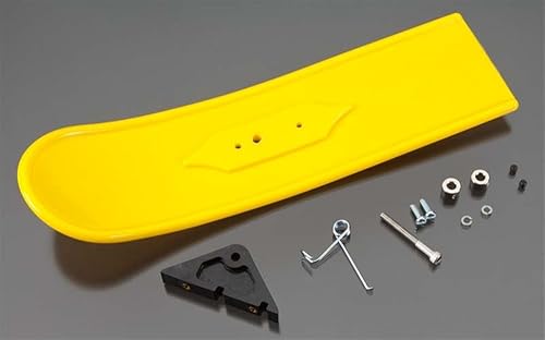 Miniatura 8 de Du-Bro 826 Black Snowbird Skis, Nariz Negro