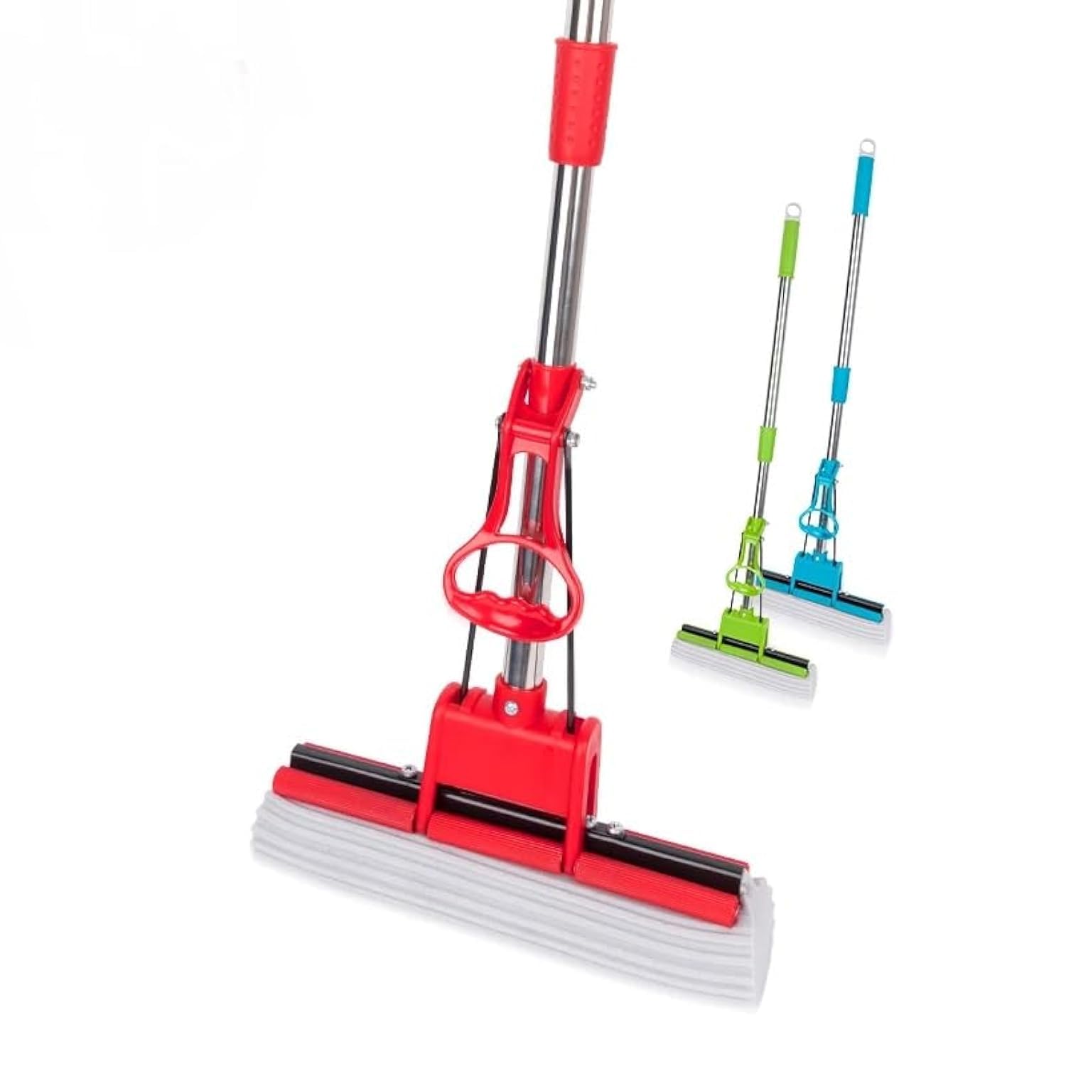 A130097 3 Colors self Wringer Magic Roller PVA Sponge mop for Kitchen Bathroom Floor Cleaning
