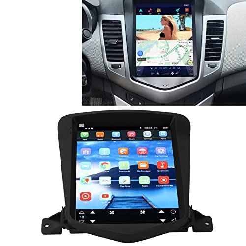 Aramox Navegação multimídia GPS de carro e ABS de 26 cm e metal, sistema GPS automático para Android