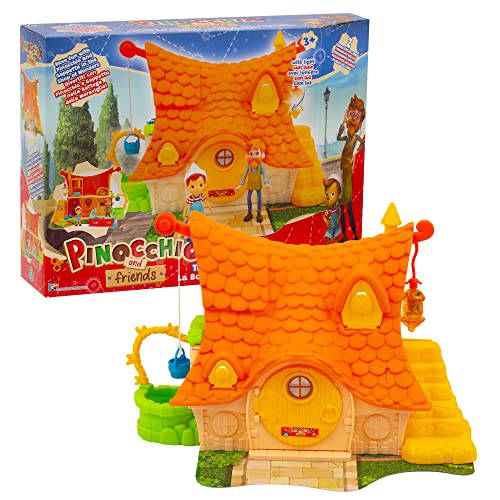 La bottega delle meraviglie. Un grande playset per giocare con Pinocchio, Geppetto e il laboratorio dei giocattoli.