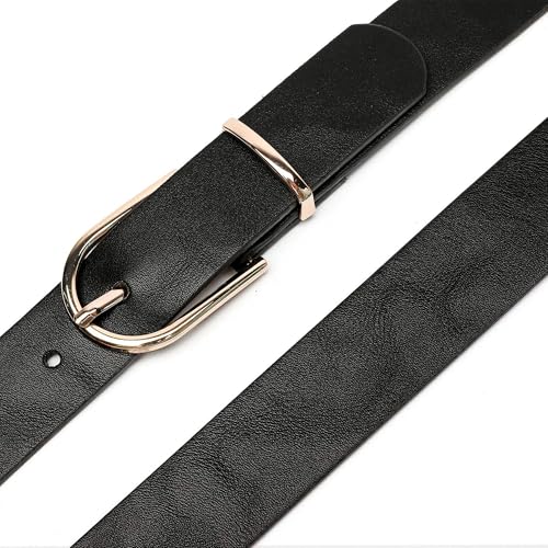Earnda EB04WCC561AL Women'S Faux Leather Chic Belt thumb #4