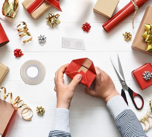 600PCS Clear Balloon Glue Points Double Sided Adhesive Removable Sticky Balloons Dots for Birthday Wedding Decoration Photo Craft - Image 4