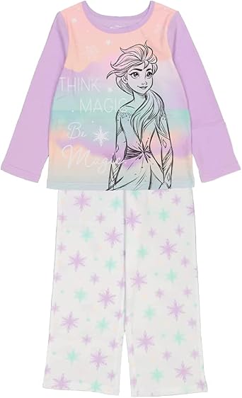 Amazon.com: Disney Conjunto de pijama Frozen para niña : Ropa, Zapatos y  Joyería