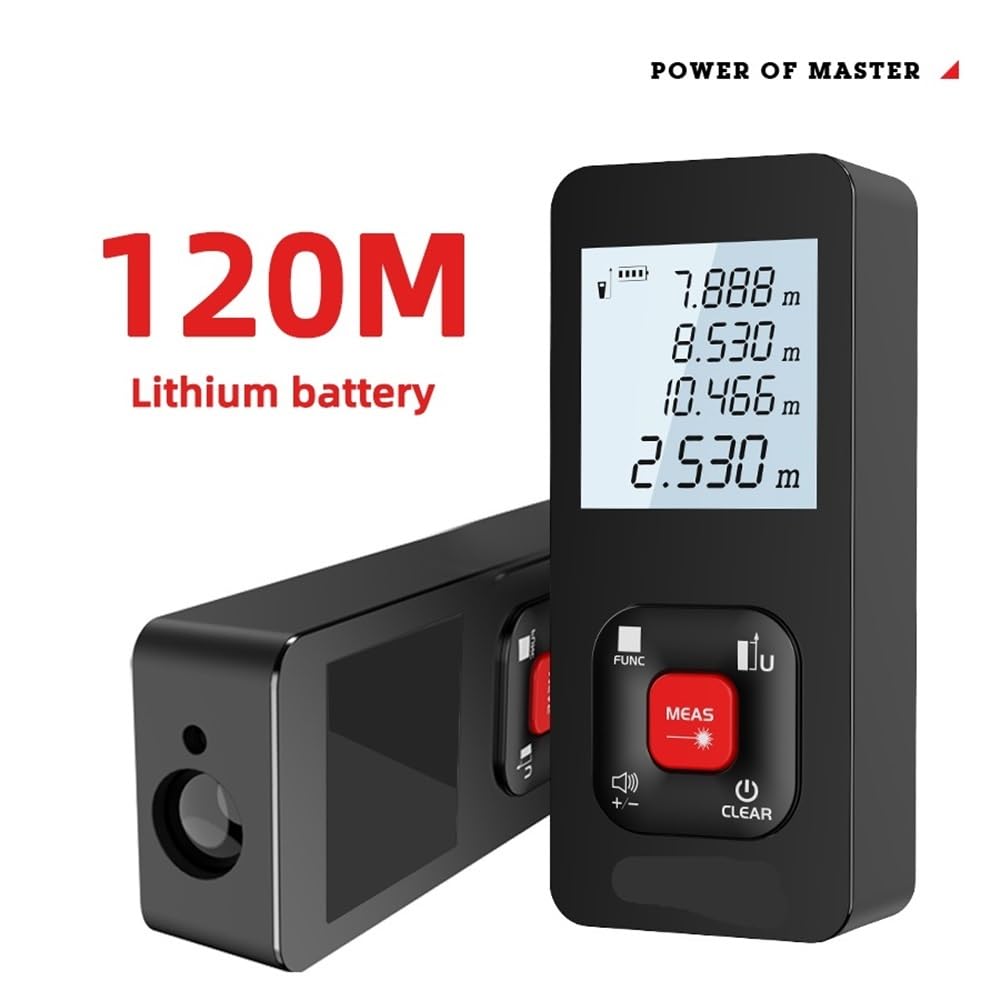 Telémetro láser medidor de distancia telémetro cinta láser telémetro edificio лазерный дальномер 120M /100M/50M(50M-B)