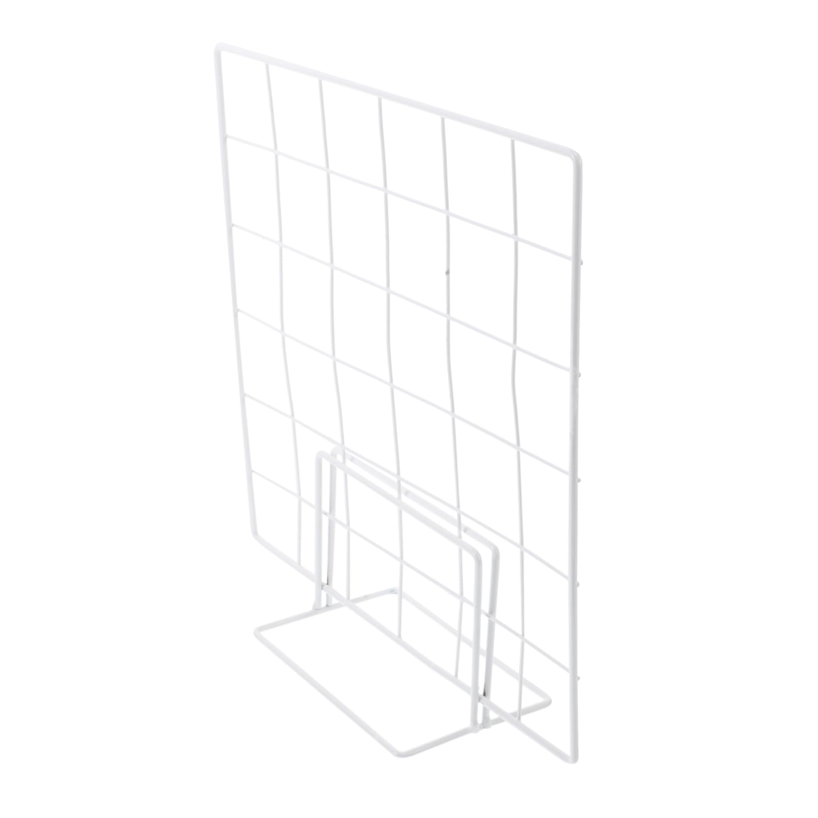 OUNONA Elegant Wire Grid Display Stand for Kindergarten Stalls and Photo Displays