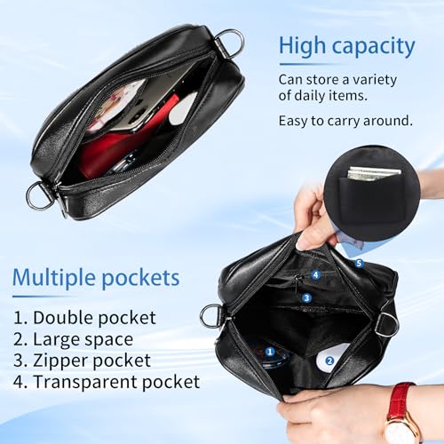 Leather Bag Crossbody Cat Small Purse Pin Display Bag4