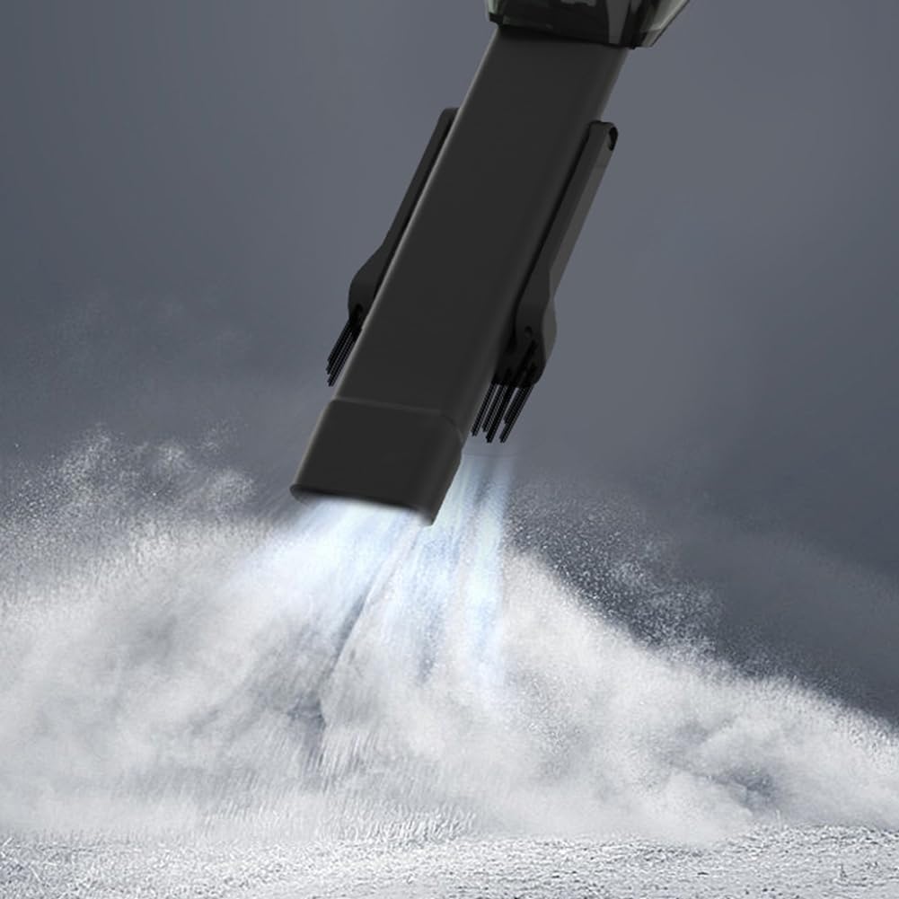 Aspirapolvere Portatile Fili per Auto, Mini Aspirapolvere per Auto con Collettore di Polveri, Piccolo Aspirapolvere con Aspirazione Potente Nero