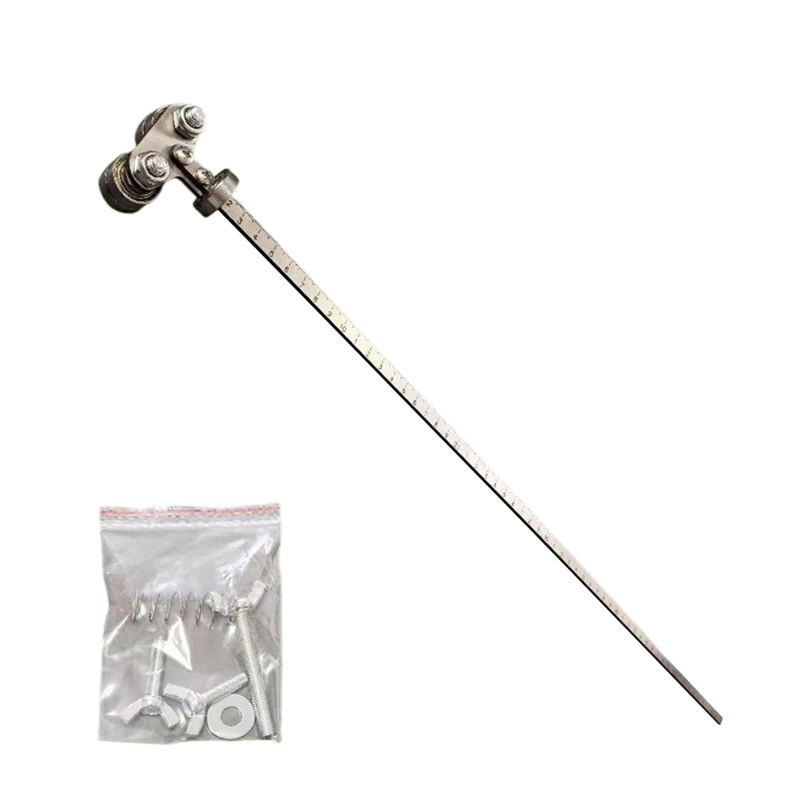 Guía De Posicionamiento Para Madera Medidor de Corte con Carril Ajustable | Guía de Medición y Posicionamiento Para Talleres De Construcción Industrial Carpintería Metal Y Bricol