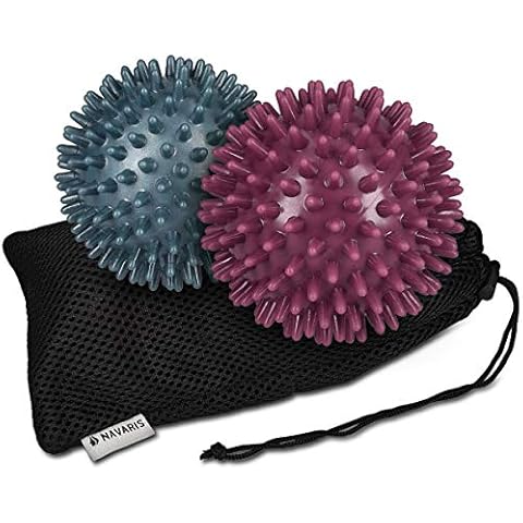 Navaris Spiky Massage Balls - Set of 2 Cover