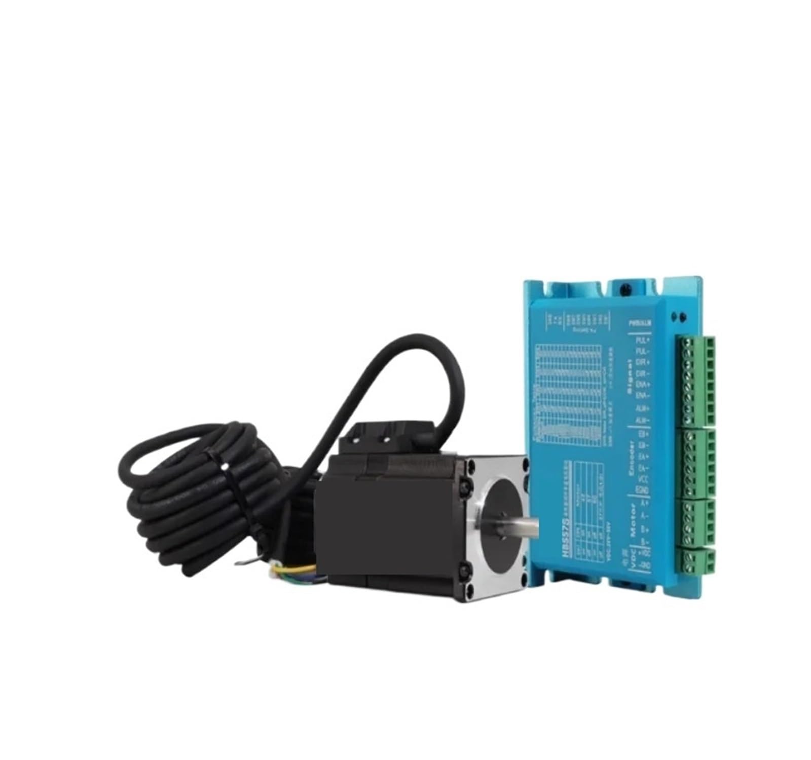 Nema 23 1.2nm Stepper Servo Motor 57HSE1.2N+HBS57 Closed-Loop Step motor/DL57 Step Servo Drive 2 Phase.(Set-2)