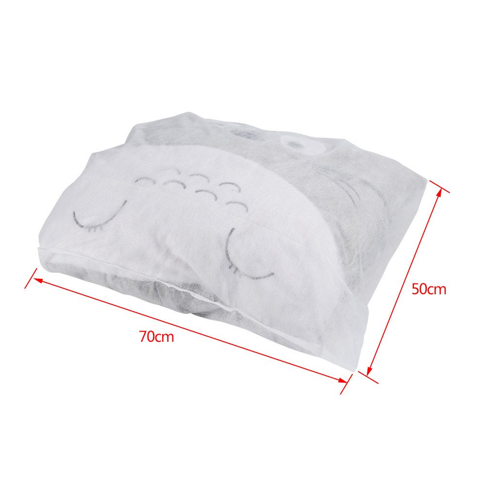 Federe per Cuscini, Pratico Proteggimento, Getta Fogli Non Tessuti, Sacchi a Pelo sporchi, Copertura per Cuscino da Viaggio, Proteggi Forniture, for Hotel, Campeggio, Alpinismo