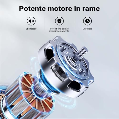 Wiltec Pompa Sommersa Acque Nere Con Galleggiante 1500W 22800L/H Elettropompa A Immersione - 7