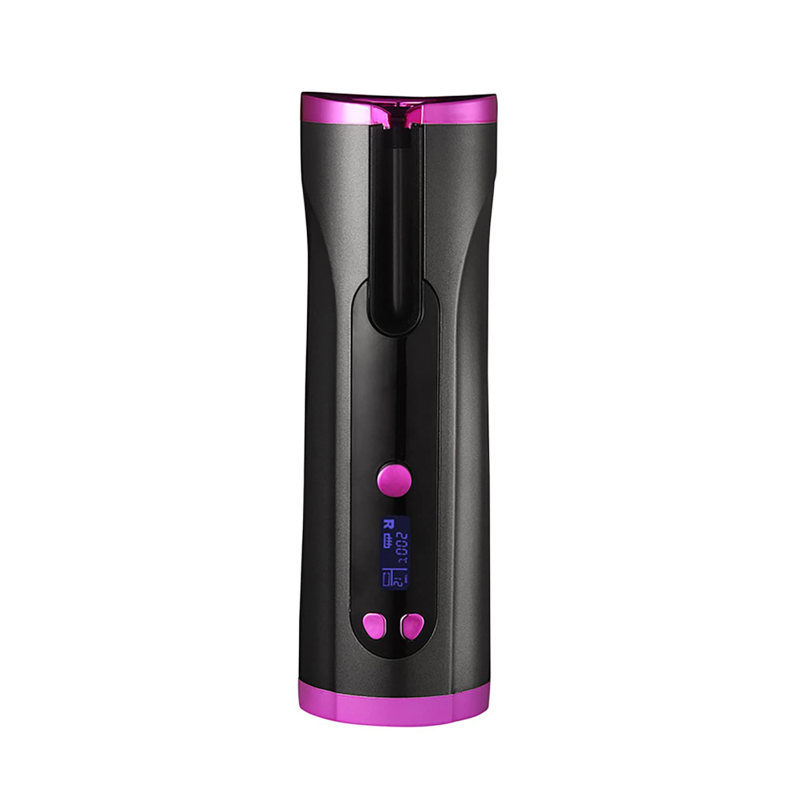 Rizador de pelo automático inalámbrico, recargable, LCD, rizador automático para peinar el cabello