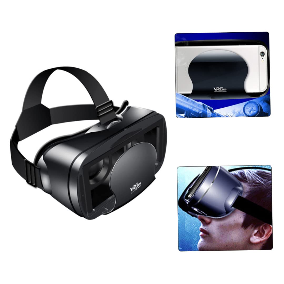 Occhiali per cuffie VR Schermo intero 3D Realtà virtuale grandangolare visiva VRG Pro per giochi di film per smartphone