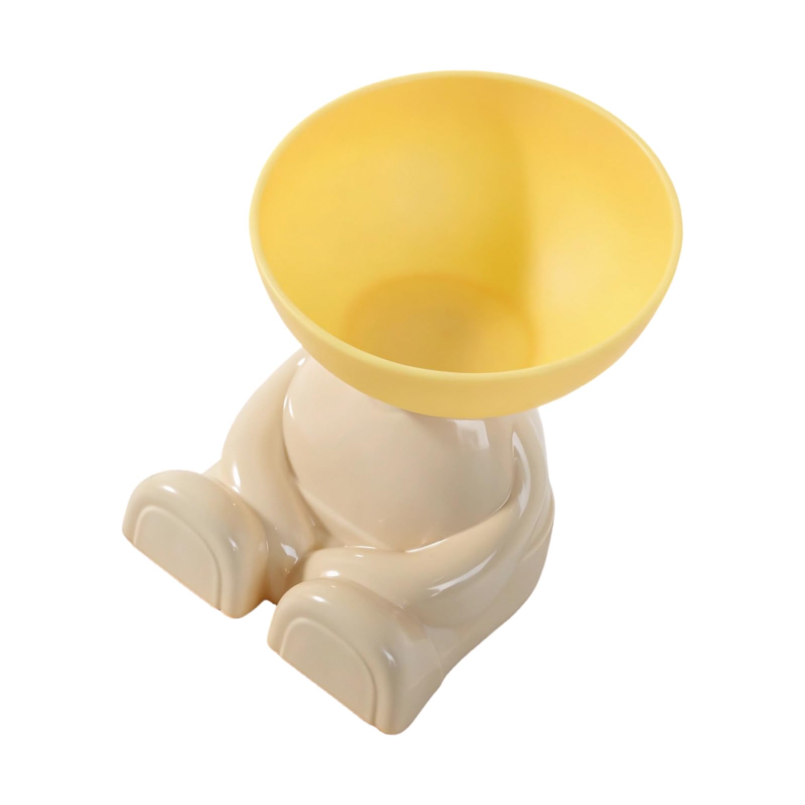 LUCKGONI Ergonomic Cats Bowl With 15 Degree Tilt Angles And Stable Base For Comfortable Feeding Food Feeding Basin