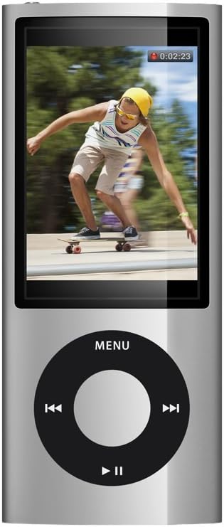 Apple 8 GB iPod Nano 5th Generation Silver (Discontinued by Manufacturer)