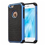 iPhone 6 Case,Gogoing Impact Resistant Double Layer Shockproof Hard Shell Case for Apple iPhone 6 4.7 Inch (Blue)