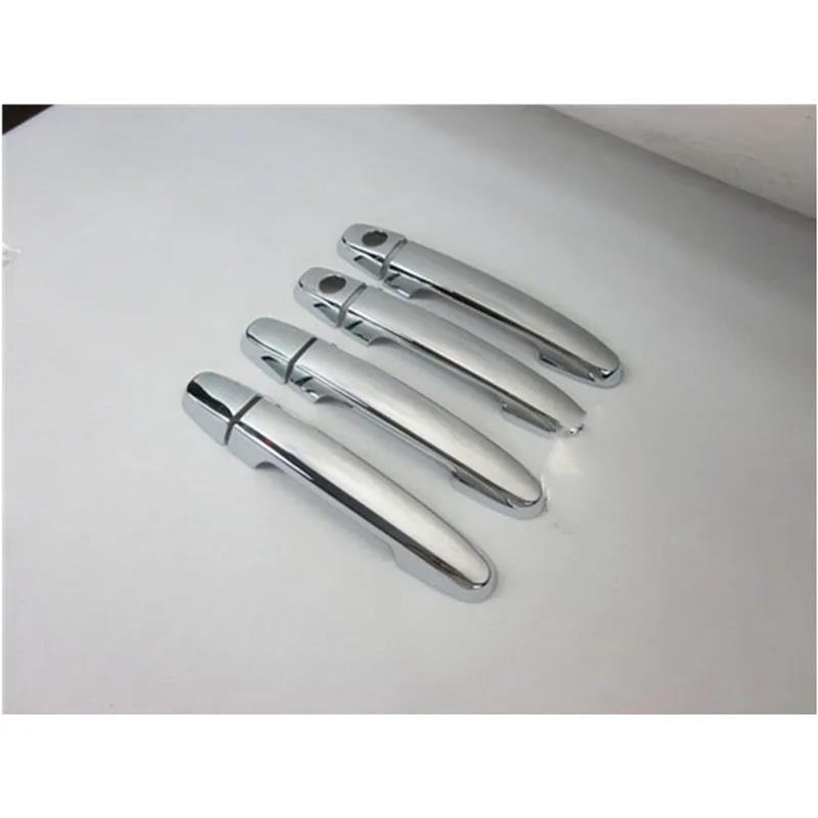 YSDSLS Sleek Door Handle Car Door Handle Cover Trim Plastic Chrome Accessories for Toyota for Yaris 2007-2013