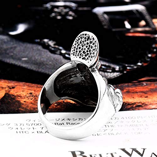 Image of Genuine Stainless Steel Ring Jewelry for Men Fashion Punk Biker Skull Rings