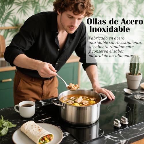 cacerola de acero inoxidable 2 Imagen adicional