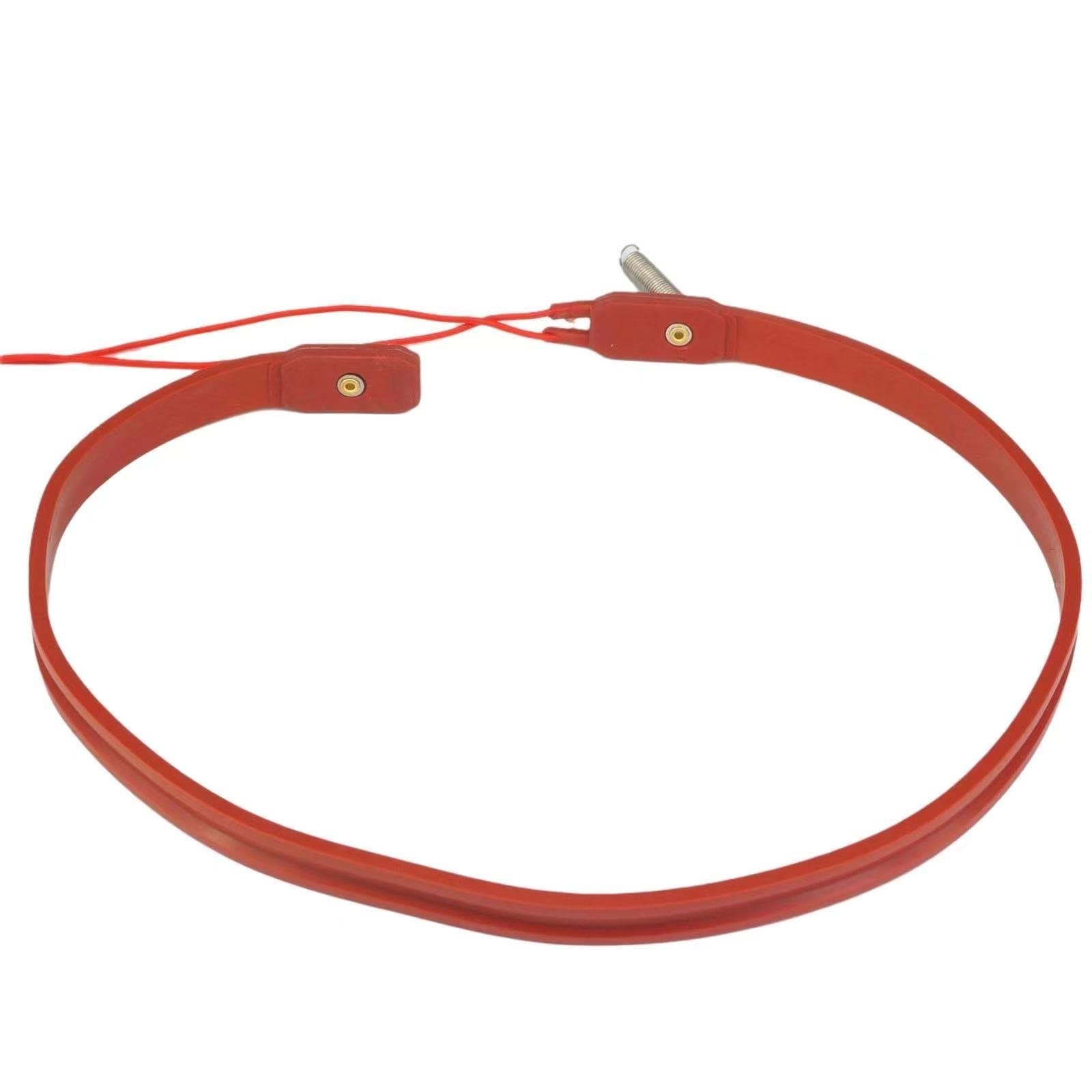 LITAO-XIE, 1pc Width 15mm Length 430-1000mm 220V Silicon Heater Strip Belt For Air Conditioner Compressor Crankcase Turbine Heat Exchanger ( Taglia : 15x580mm 45W )