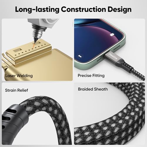 Image of USB C Monitor Cable 6Ft, 4K@144Hz Video Display /20Gbps Data /100W Charge | USB Type C Video Data Power Cord USBC 3.2 Gen 2 Full Function for Monitor Laptop Docking Station External SSD