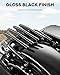 PBYMT Stealth Luggage Rack Compatible for Harley Touring, Detachable Luggage Rack Compatible with Harley Davidson Street Glide Road Glide Road King Electra Glide Ultra Limited 2009-2024 (Black)