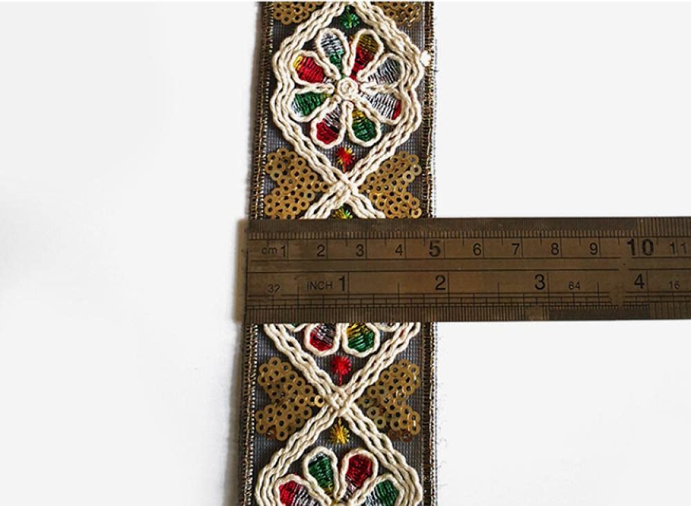 Ribbons For Gift Wrapping Ribbon For Fabric Satin Ribbons 1 Strefa Yaw Szeroka Bawełna Linia Haft Geometryczny Koronki Zip Diy Odzież Akcesoria