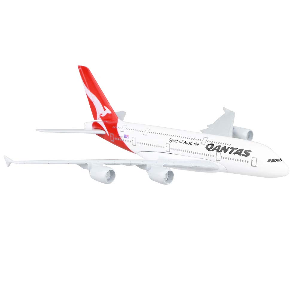 Buy QIDS Australia Qantas Airways A380 16cm Solid Metal Alloy