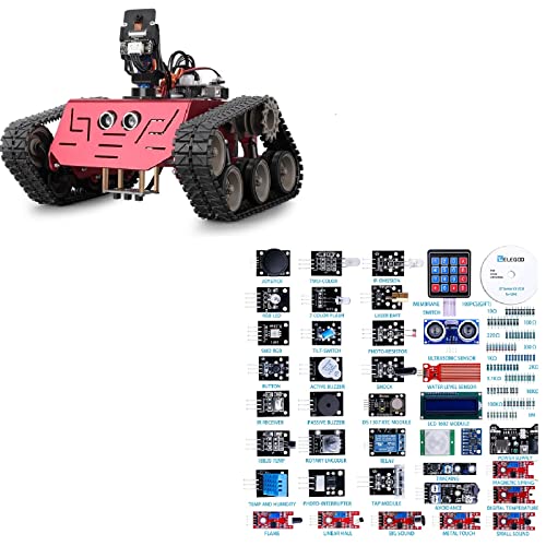 ELEGOO Conqueror Robot Tank Upgraded 37 in 1 Sensor Modules Kit