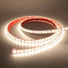 TOT ELECTRIC 2 m LED Strip Natural Light 4000 K 220 V IP65 High Brightness, No Plug or Power Supply, Direct Lighting for Outdoor, Easy to Install Adhesive