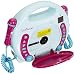 LEXIBOOK RCDK100FZ Disney Frozen-Lector CD Portátil con 2 Micros, Altavoz Karaoke a...