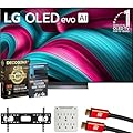 LG OLED65C5PUA 65" C5 OLED evo 4K UHD webOS TV 2025 Bundle with CPS Exclusive 26 Month Protection, 2X HDMI Cable, Wall Mount, Surge Adapter & Deco Gear Complete Home Theater Beginner's Guidebook