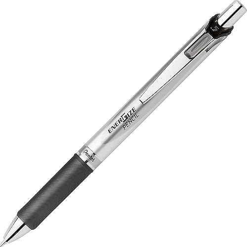 Miniatura 2 de Pentel EnerGize - Portaminas (0.020 in), detalles negros, caja de 12 (PL75A)