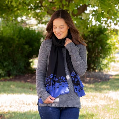 GreaterGood Falling Paws Twill Scarf2