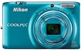 Nikon Coolpix S6500 Digitalkamera (16 Megapixel, 12-fach opt. Zoom, 7,6 cm (3 Zoll) LCD-Display, bildstabilisiert) blau