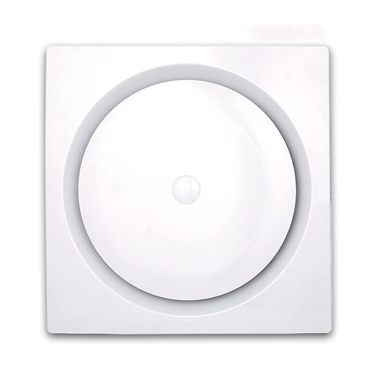AYCDL Ventilation Fan Ceiling Type Ventilation Fan 30×30CM Household Powerful Silent Ventilation Fan Recessed Ceiling Exhaust Fan,30W,35dB,White/Silver ventilating Fa,White-8 inch