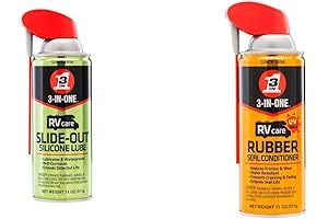 3-IN-ONE RVcare Slide Out Rubber Seal Treatment Kit — Prime Protection and...