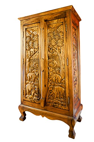 Kinaree Cheang I Commode en bois d'acacia massif
