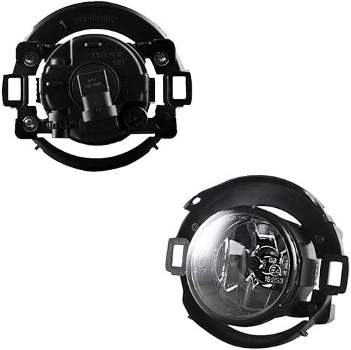 Miniatura 7 de Faros antiniebla para Nissan Xterra 2005-2015 con bombillas halógenas H11 12V 55 W, reemplazo de lámparas antiniebla con cableado e interruptor,