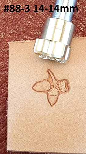 DandS ltd Acorn Leather Crafting Stamp Tool for Leather Crafts Brass #88-3