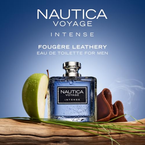 Image of Nautica Discovery Giftset, Blue, Voyage, Voyage Intense Eau de Toilette 0.33 fl oz Pen Sprays, Notes of Bergamot, Apple and Sandalwood, Men's Fragrance, Long Lasting, Everyday Fragrance, Travel Size