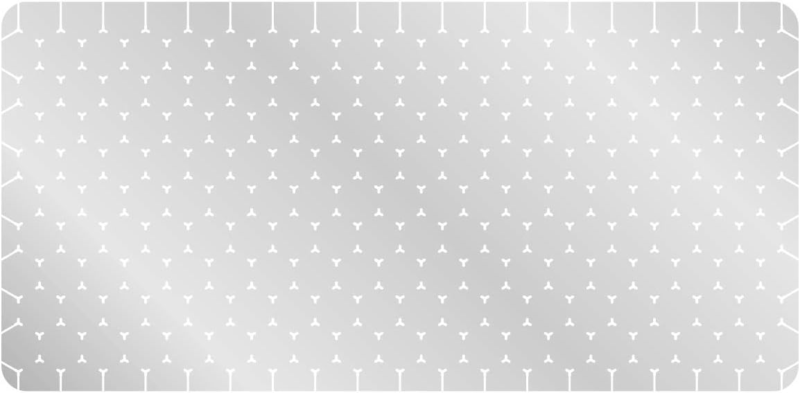 LITKO 1.25 inch Hex Grid Stencil, Star Pattern