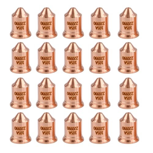 20Pcs 220990 Nozzle Tip 105A Fit for Hypertherm PMX 105 Plasma Cutting Torch Consumables